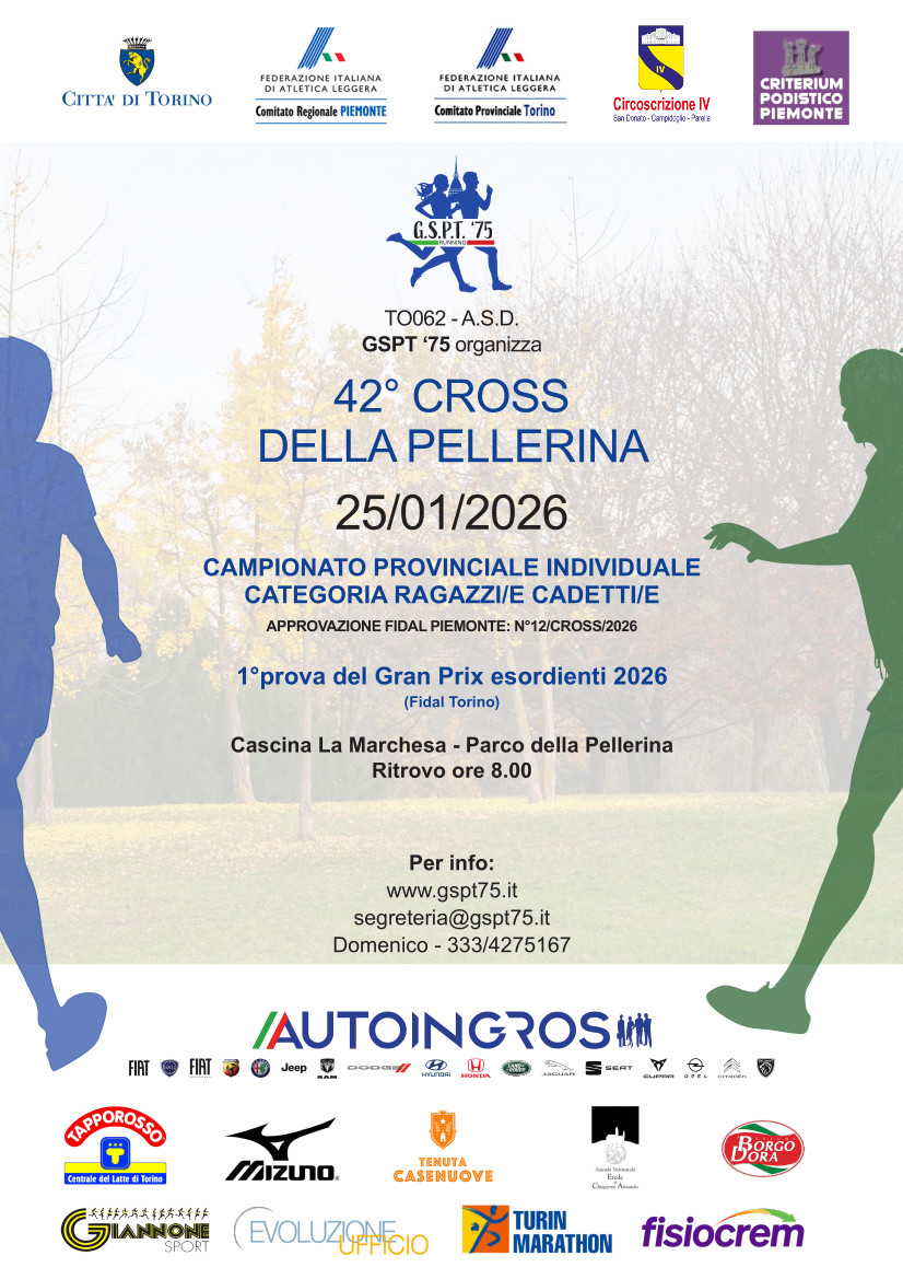 42° CROSS DELLA PELLERINA (1^ Gara sociale)